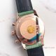 Swiss IWC Portuguese V2 Best Edition Replica Watch Green Leather Rose Gold A79350 (4)_th.jpg